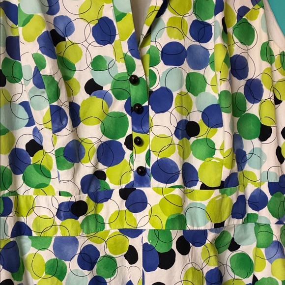 Talbots Multicolor Patterned Dress - Picture 8 of 11